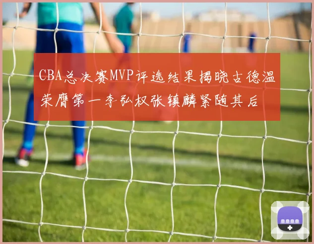 CBA总决赛MVP评选结果揭晓古德温荣膺第一李弘权张镇麟紧随其后